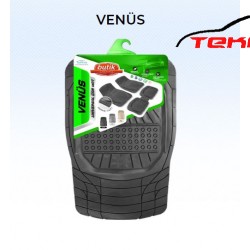 KAUÇUK TABAN PASPASI  VENÜS  UNİVERSAL  SİYAH 